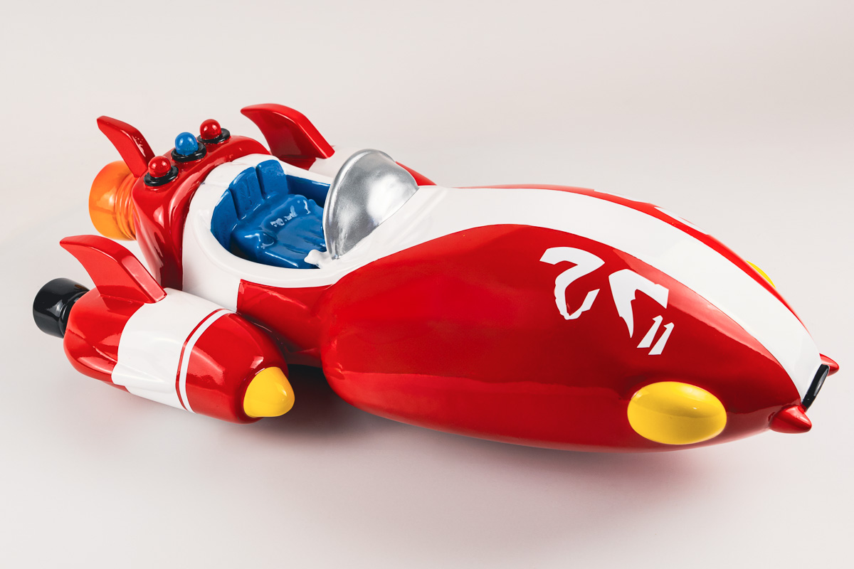 Pièce imprimée en 3D après post-traitement premium
