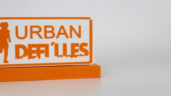 Des trophées sur-mesure imprimés en 3D pour l'Urban DEFI'lles de l'UNSS