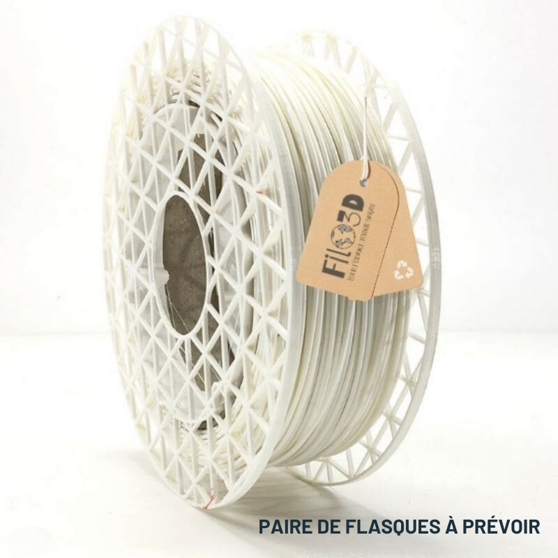 Filament Filo 3D PLA 1.75mm - 300g - Blanc
