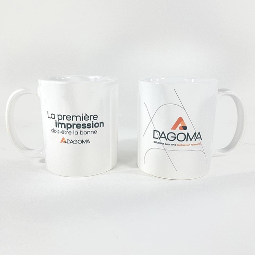 [DKU005878] MUG DAGOMA "La première impression doit-être la bonne"