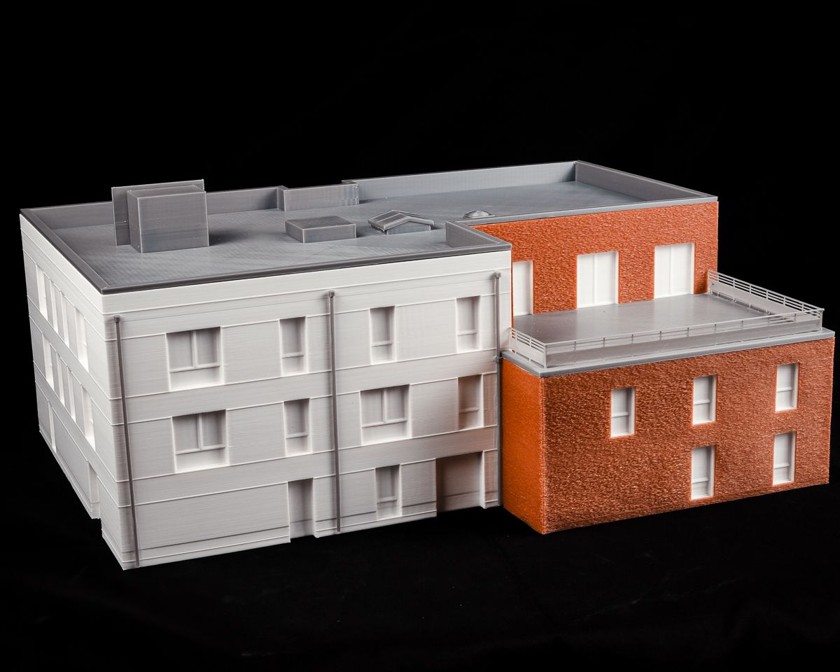 Maquette d'architecture imprimée en 3D