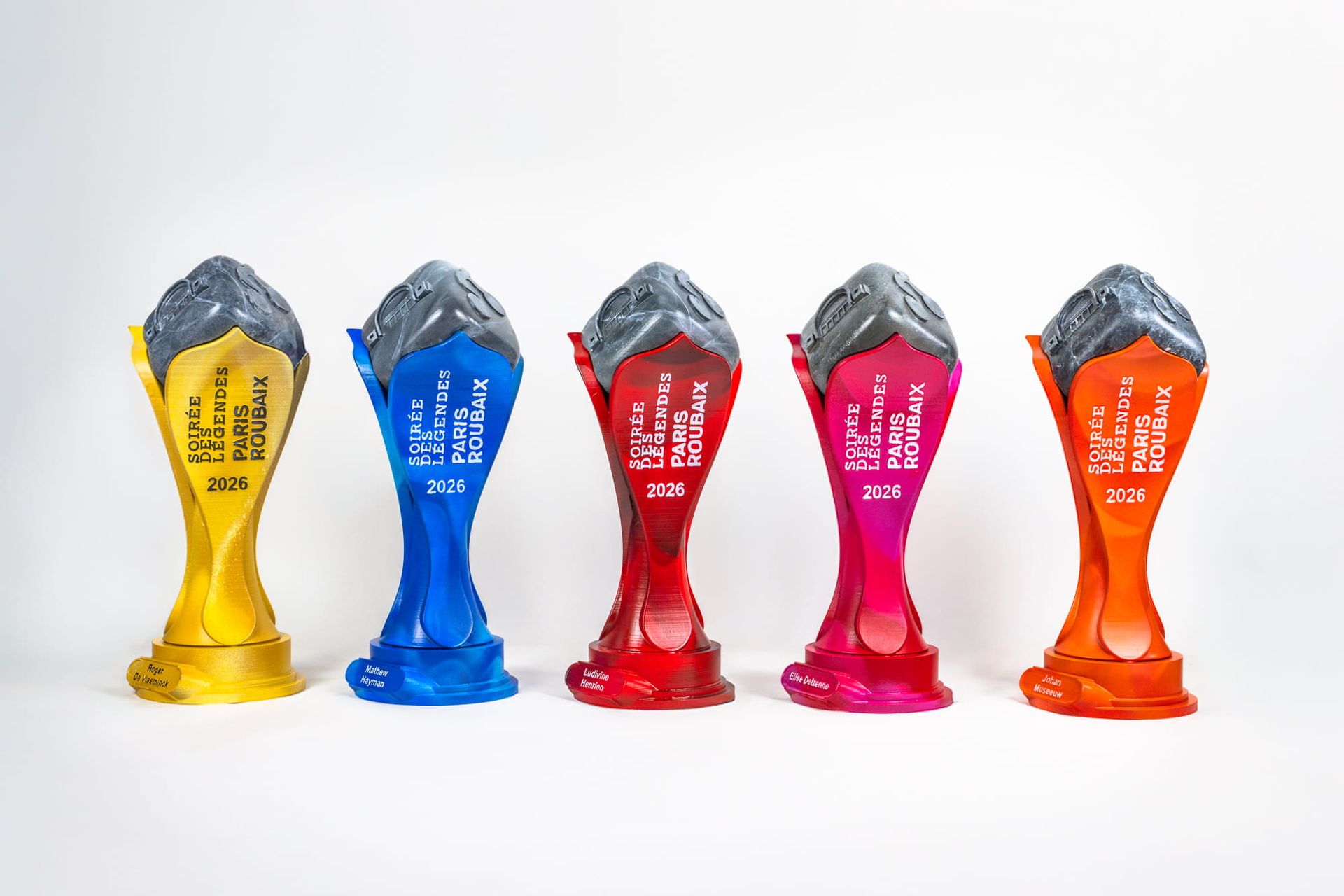 Trophées personnalisés imprimés en 3D