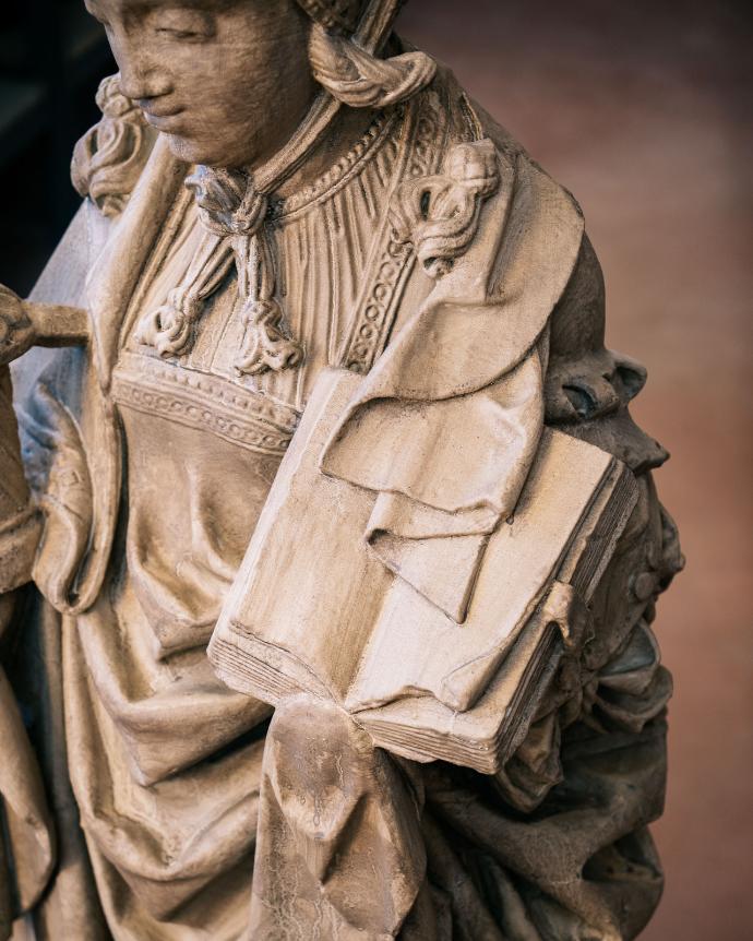 Sculptures Les Belles du Nord d'Orchies reconstituées en impression 3D XXL