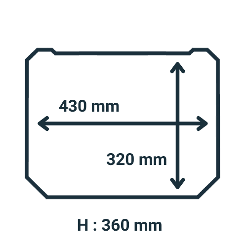 Dimensions-zone-d'impression-imprimante-3D-PRO430-Ouverte