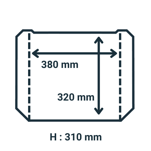 Dimensions-zone-d'impression-imprimante-3D-Pro430-Carénée-Direct-Drive