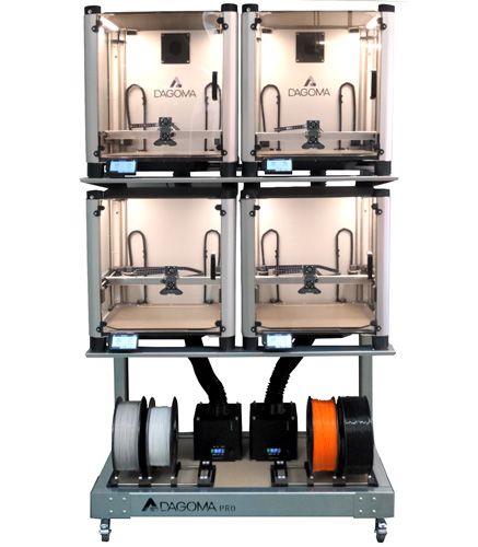 Rack imprimantes 3D professionnelles PRO430 DAGOMA