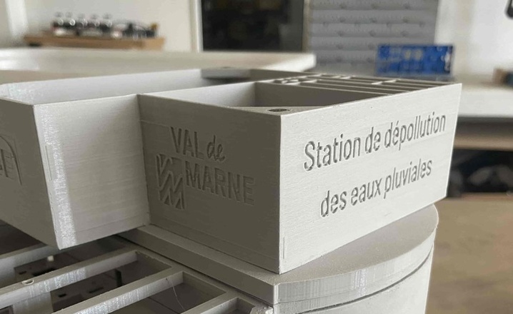 Une maquette 3D pour visualiser le chantier de NGE BTP