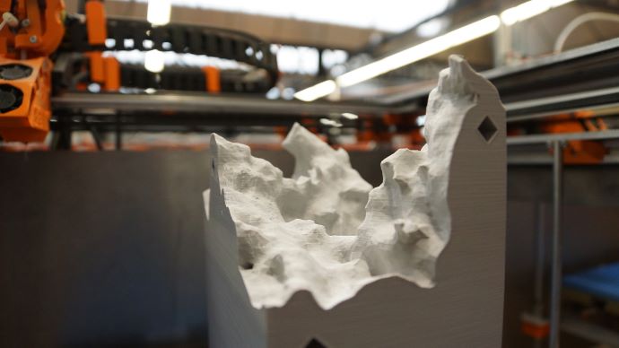 Une cheminée sous-marine monumentale imprimée en 3D pour NAUSICAÁ