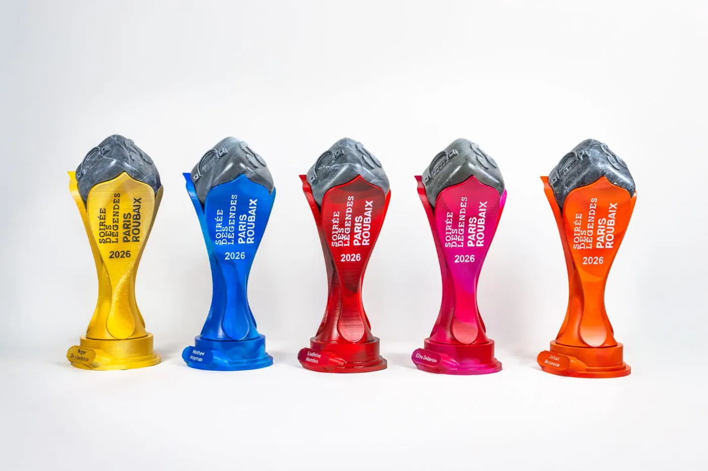 Trophées personnalisés imprimés en 3D