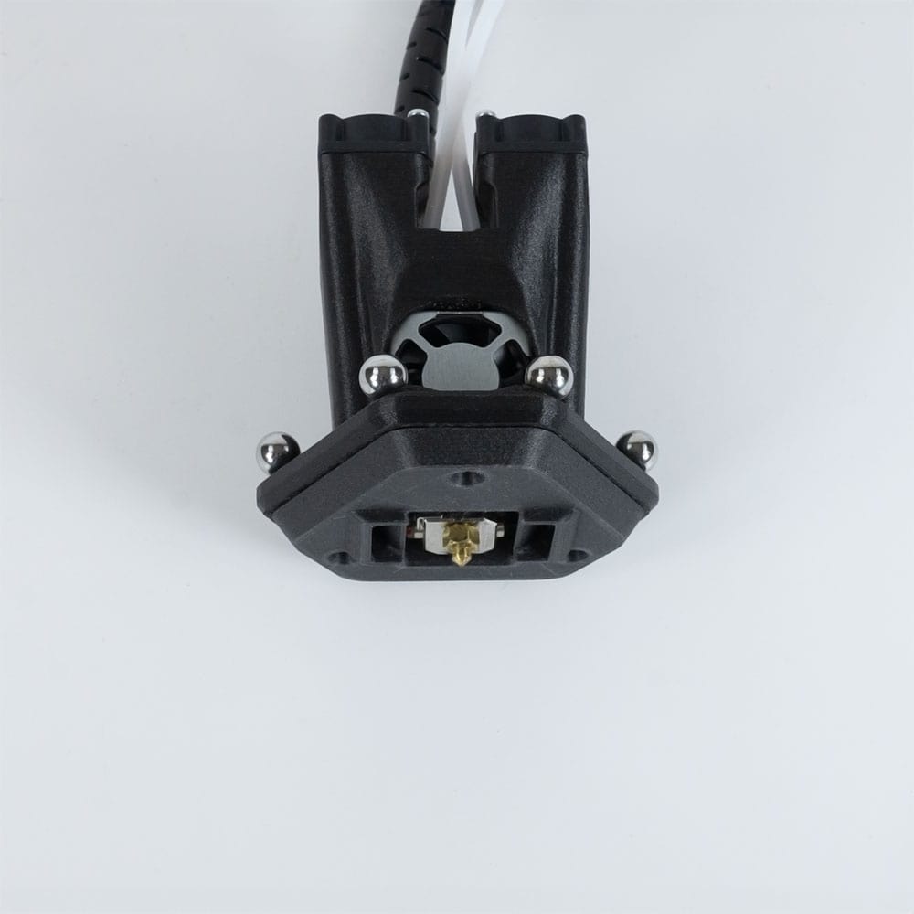 Tête SIGMA PRO Dual Color Insert PTFE - laiton 0.4mm vue dessous
