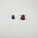 Embout plastique connecteur pneumatique (pour buse E3D)