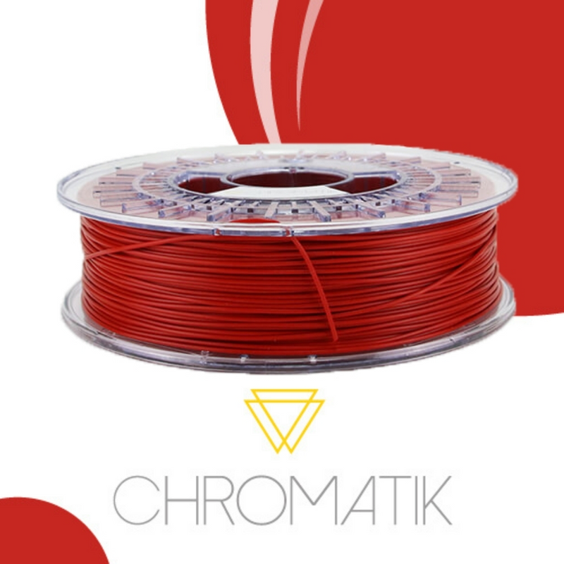 Filament Chromatik PLA 1.75mm - Rouge Pompier (750g)