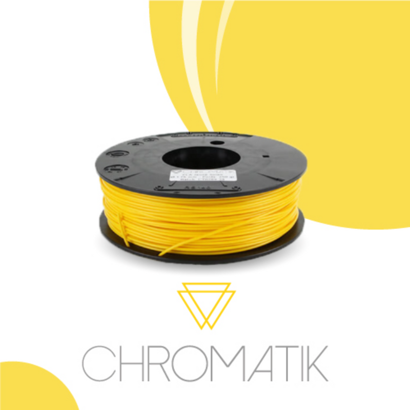 Filament Chromatik PLA 1.75mm - Jaune Soleil (750g)