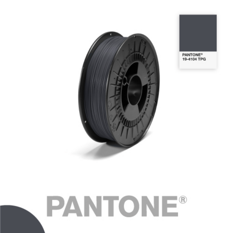 Filament Pantone PLA 1.75mm - 19-4104 TPG - Gris