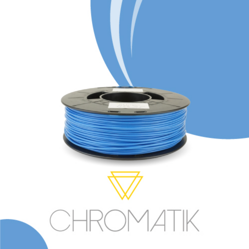 Filament Chromatik PLA 1.75mm - Bleu Ciel (750g)