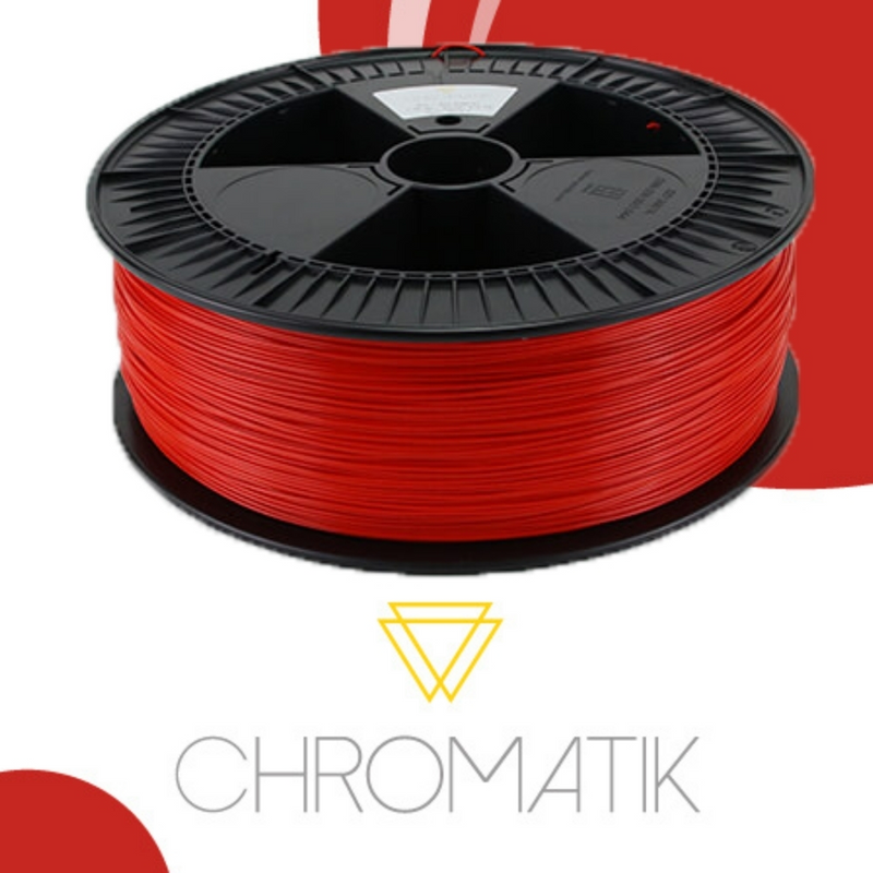 Filament Chromatik PLA 1.75mm - Rouge Pompier (2,3kg)