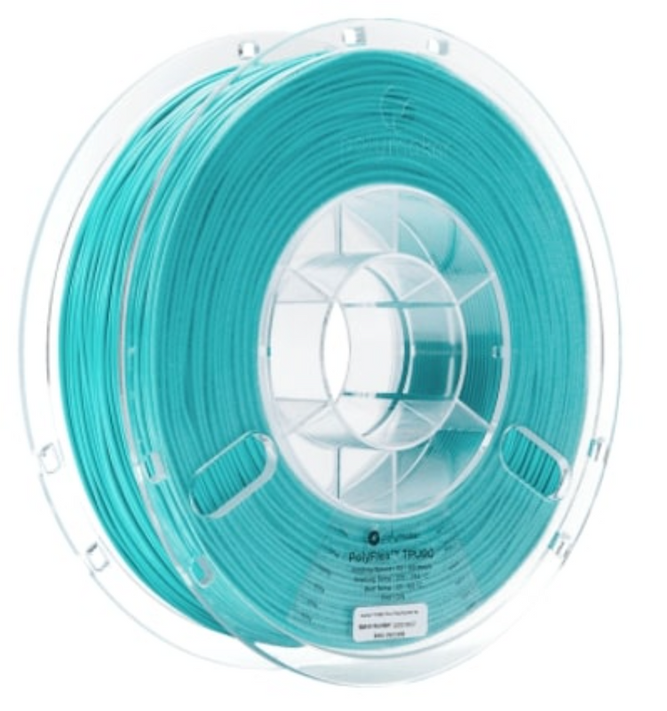 Filament PolyFlex TPU90 1.75mm 750g Turquoise