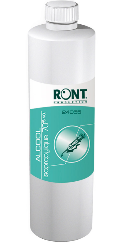 Bidon 500 ml alcool isopropylique 70%
