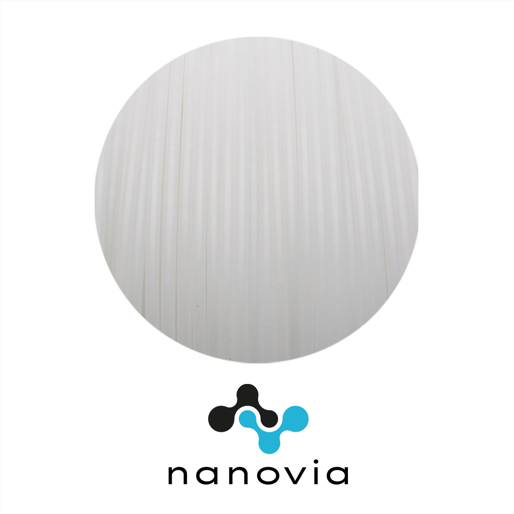 Filament Nanovia PVDF 0.5kg 1.75mm Blanc