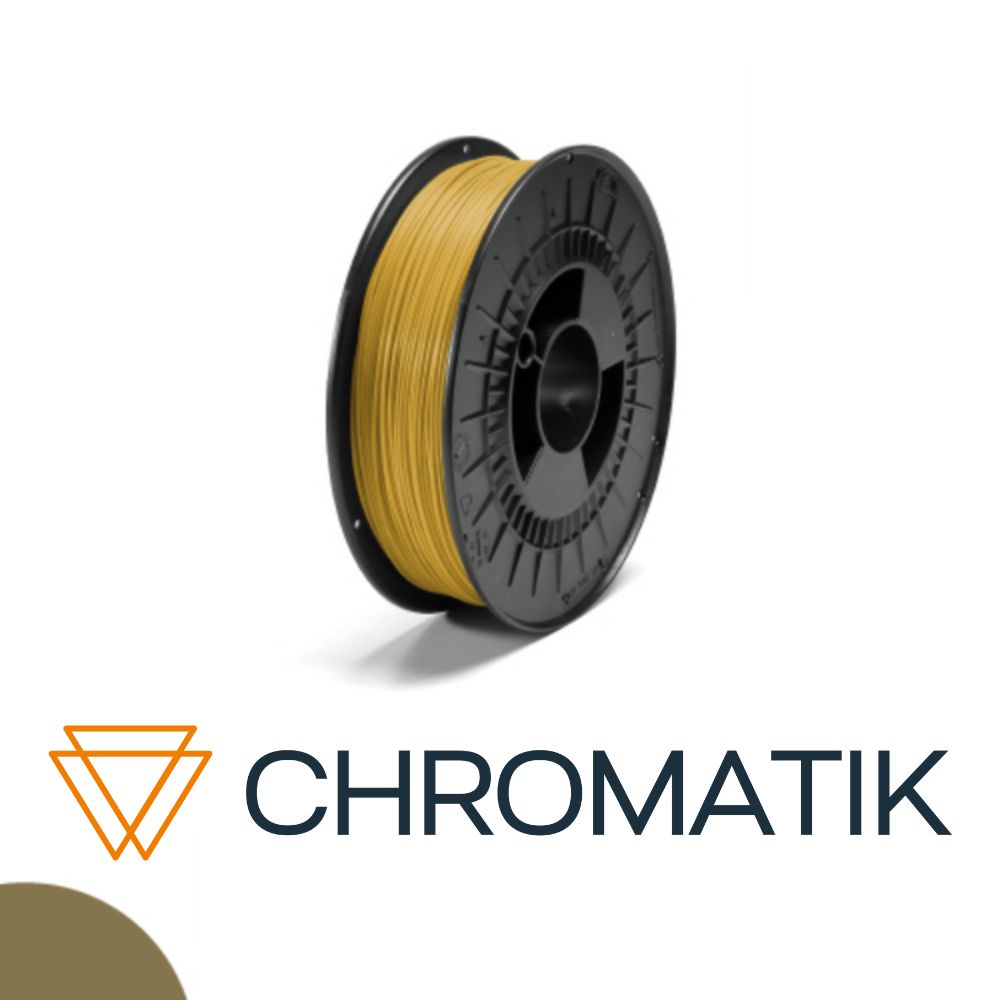 Filament Chromatik PLA 1.75mm - Doré (750g)