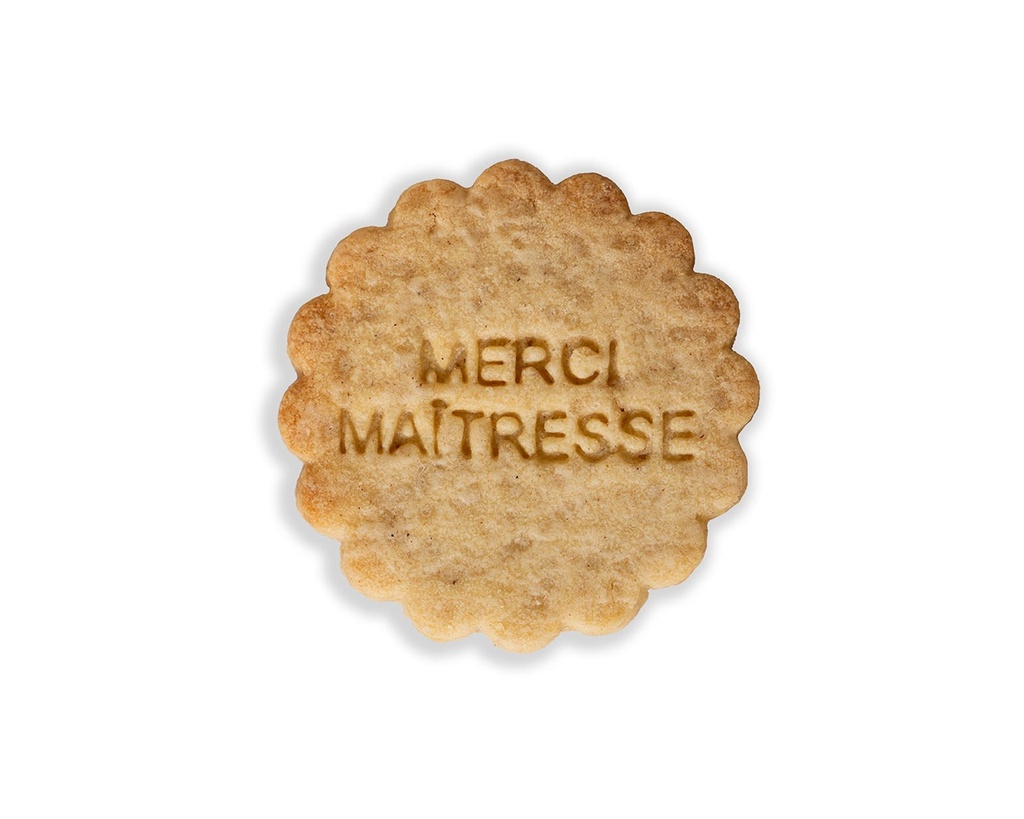 tanyer Faux Biscuit "MERCI MAÎTRESSE"