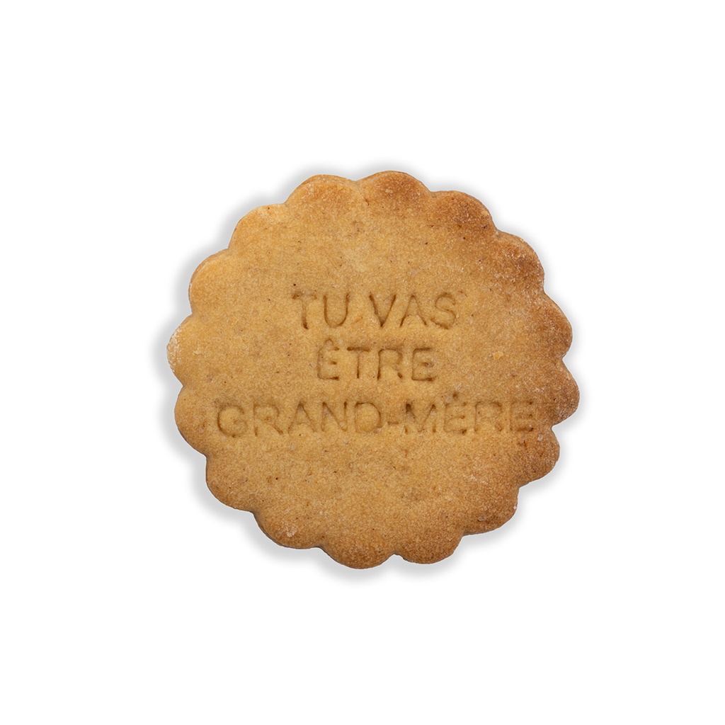 tanyer Faux Biscuit "TU VAS ÊTRE GRAND-MÈRE"