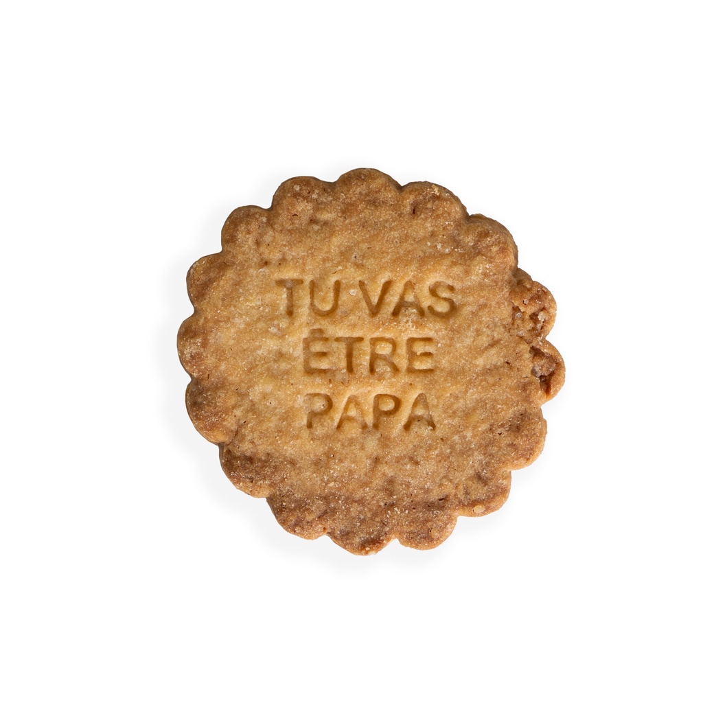 tanyer Faux Biscuit "TU VAS ÊTRE PAPA"