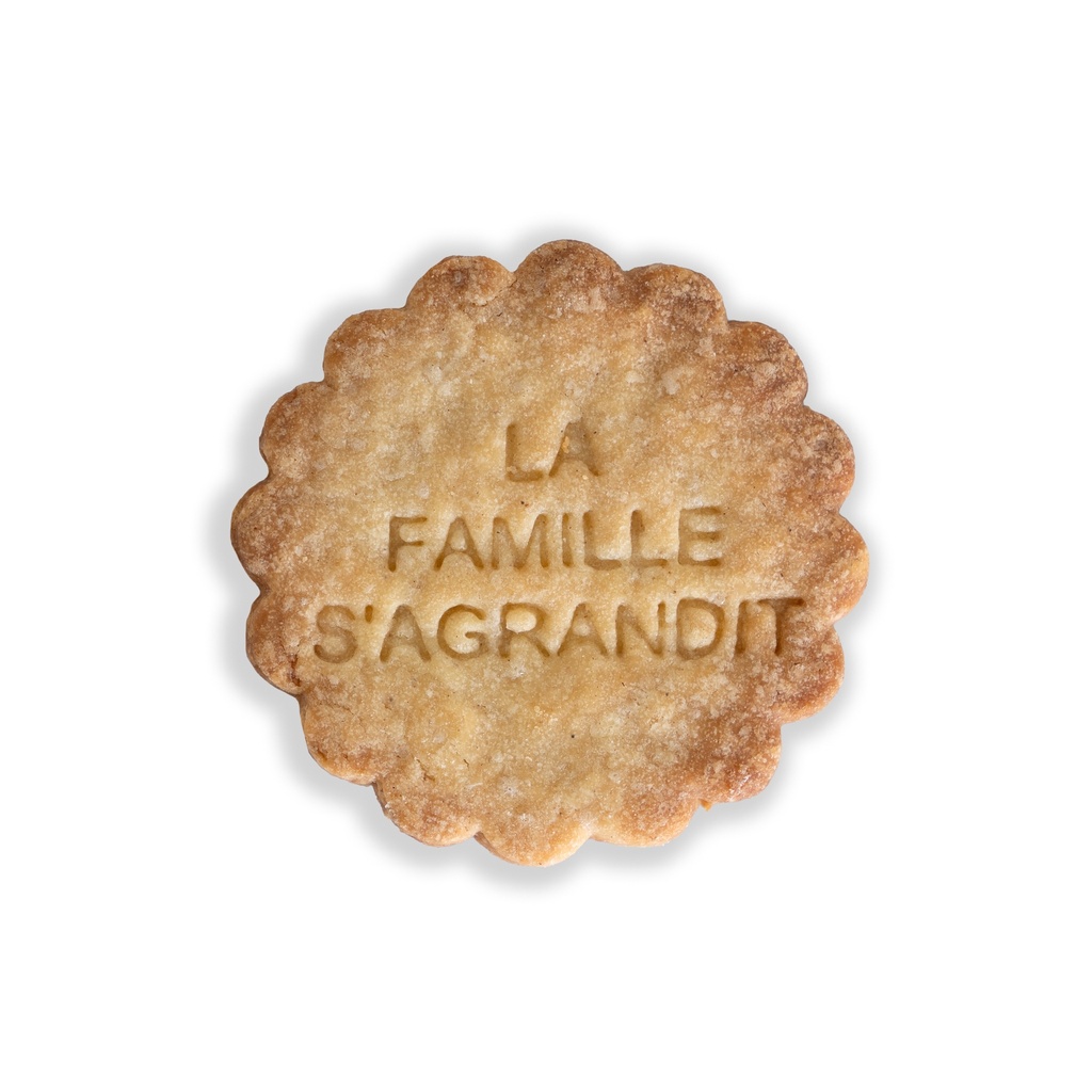 tanyer Faux Biscuit "LA FAMILLE S'AGRANDIT"