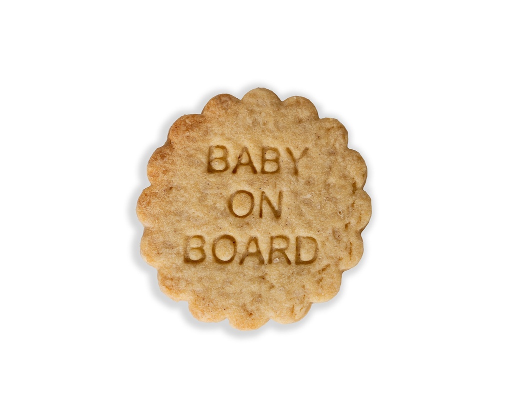 tanyer Faux Biscuit "BABY ON BOARD"