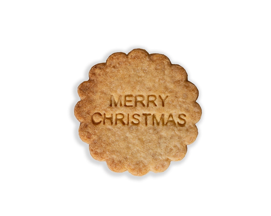 tanyer Faux Biscuit "MERRY CHRISTMAS"