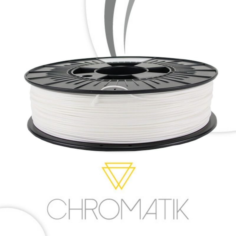 Filament Chromatik PLA 1.75mm - Blanc (750g)