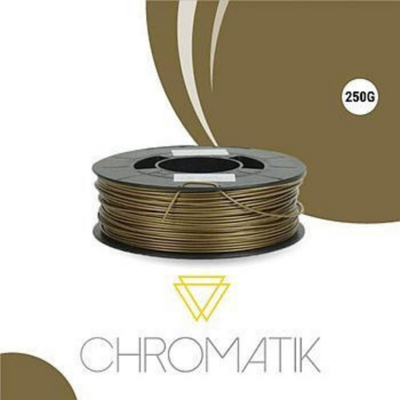 [DKU001141] Filament Chromatik PLA 1.75mm - Bronze (250g)