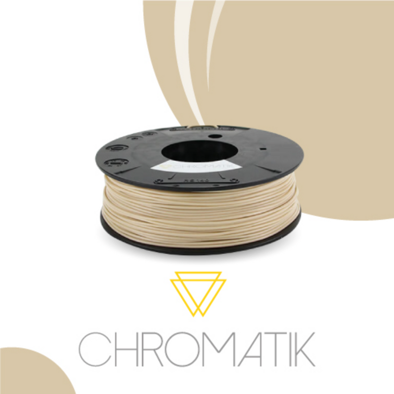 [DKU001322] Filament Chromatik PLA 1.75mm - Ivoire (750g)