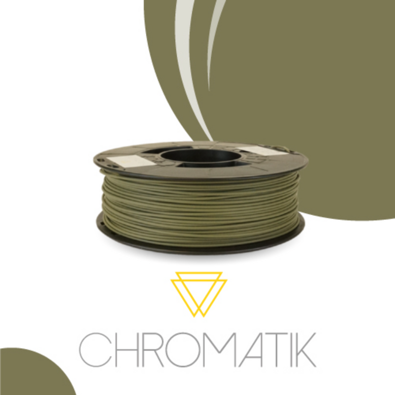 [DKU001869] Filament Chromatik PLA 1.75mm - Vert Argile (750g)