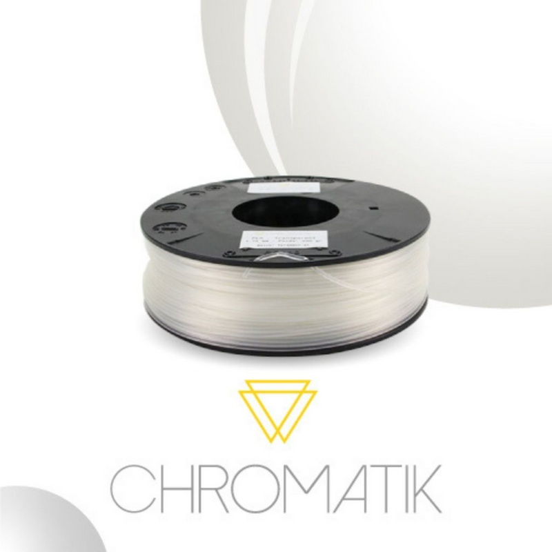 [DKU000382] Filament Chromatik PLA 1.75mm - Transparent (750g)