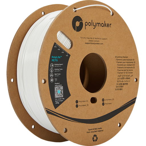 [DKU001960] Filament PolyLite PETG 1,75mm - Blanc