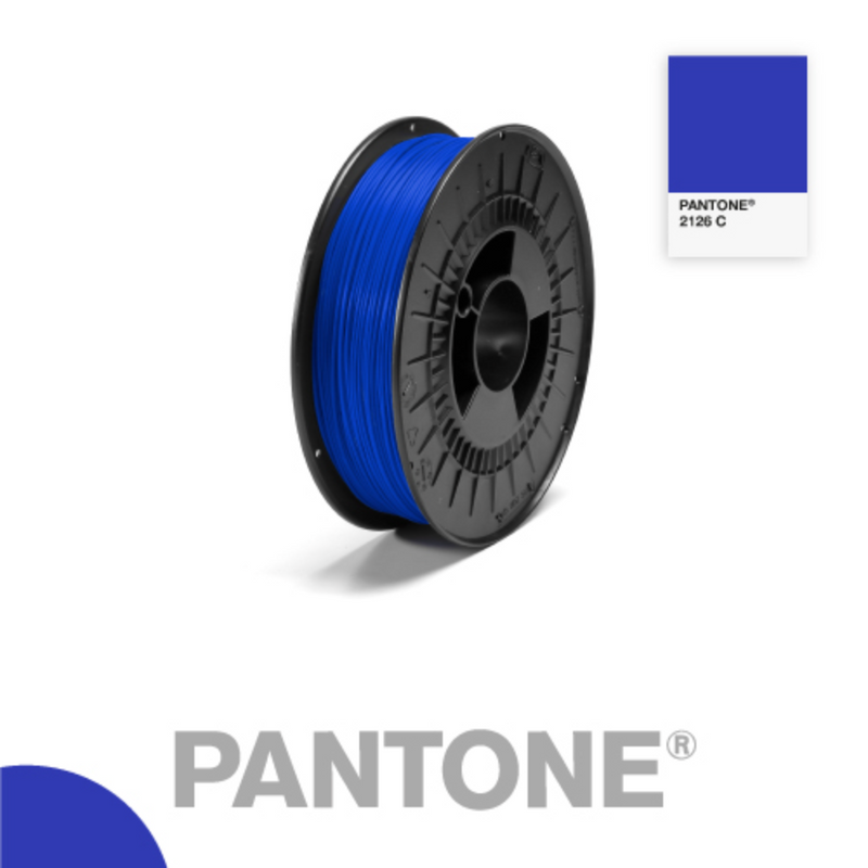 [DKU001990] Filament Pantone PLA 1.75mm - 2126 C - Bleu translucide
