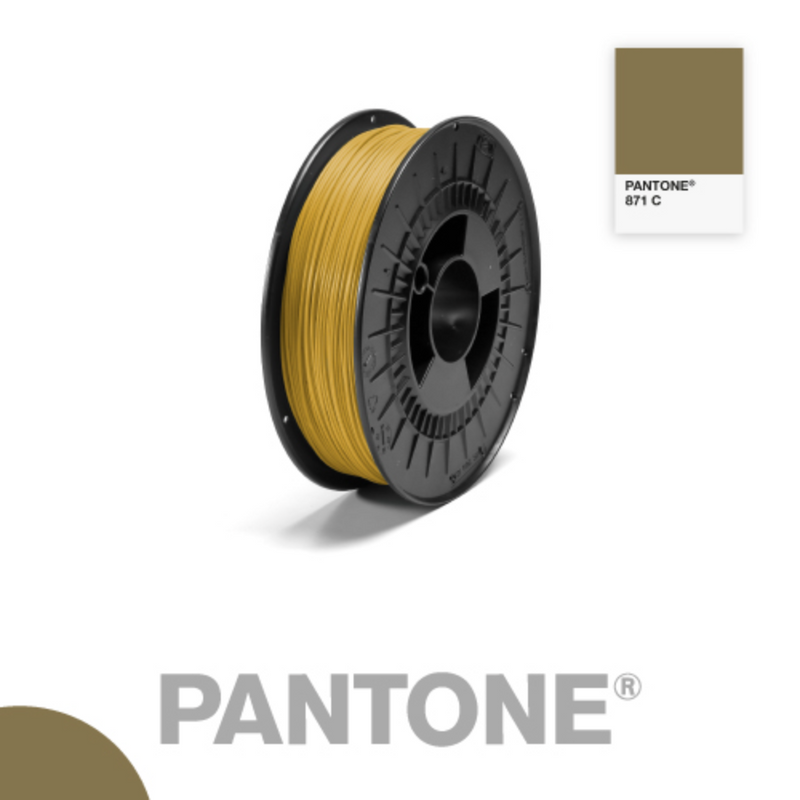 [DKU002000] Filament Pantone PLA 1.75mm - 871 C - Or