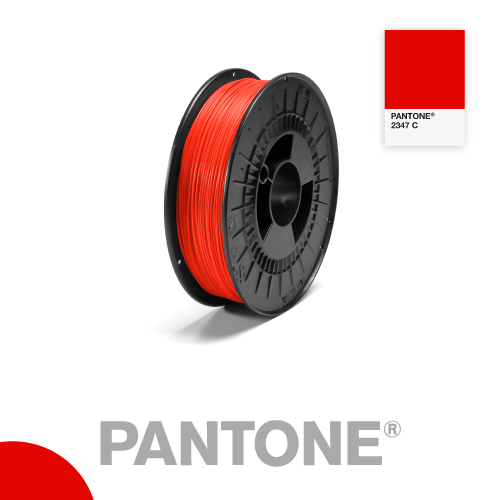 Filament Pantone PLA 1.75mm - 2347 C - Rouge