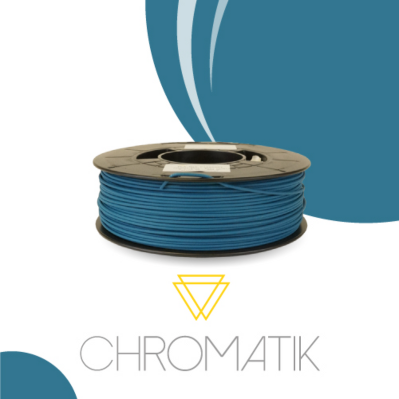 [DKU001967] Filament Chromatik PLA 1.75mm - Bleu Canard (750g)