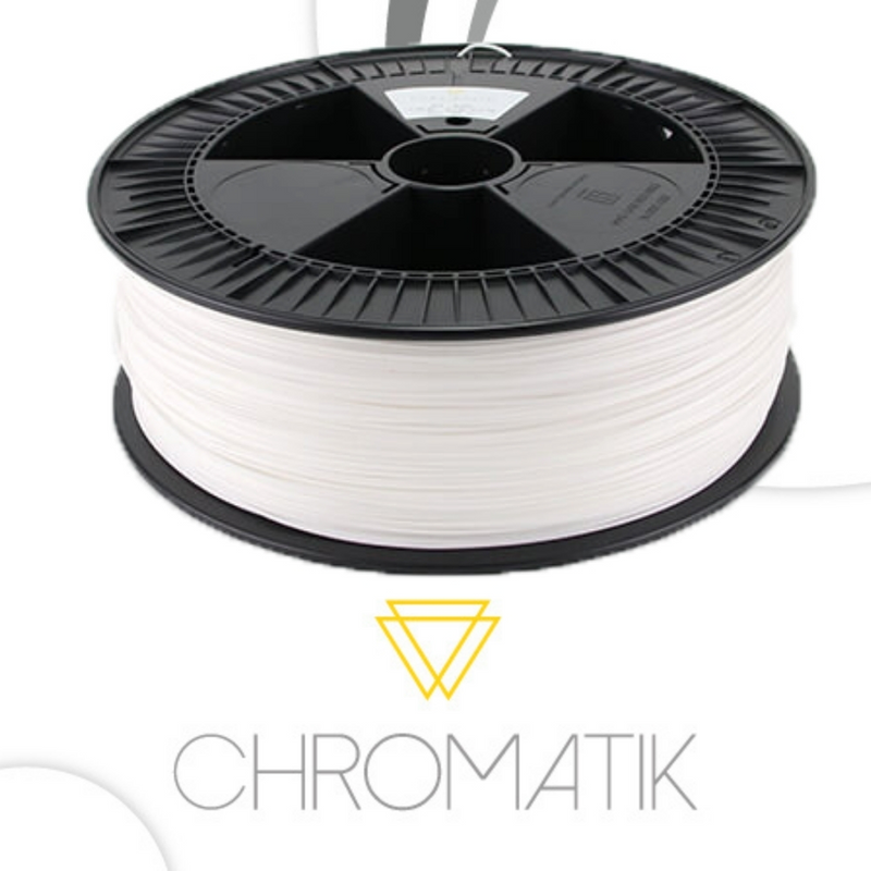 [DKU001172] Filament Chromatik PLA 1.75mm - Blanc (2,2kg)