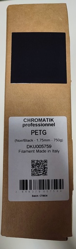 [DKU005759] Filament Chromatik Pro PETG 1.75mm 750g Noir