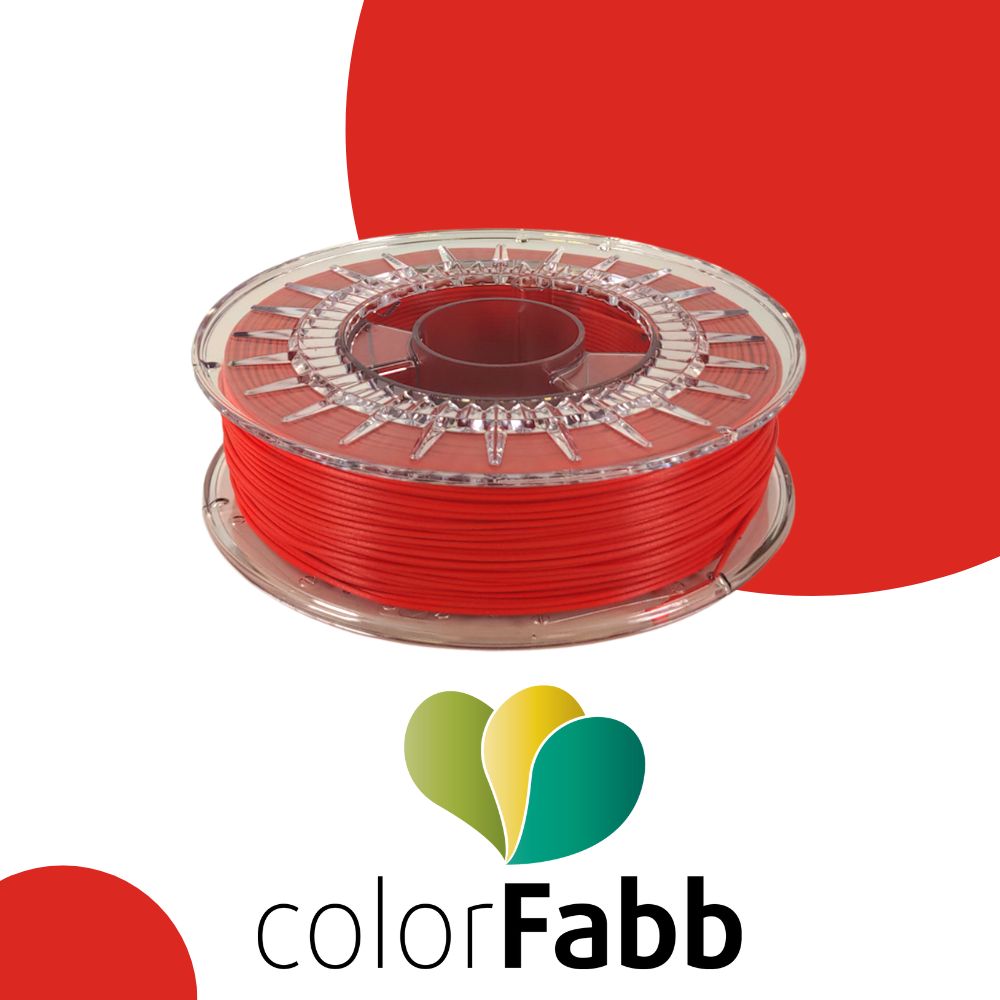 [DKU005801] Filament LW-PLA 1.75cm 750g Rouge