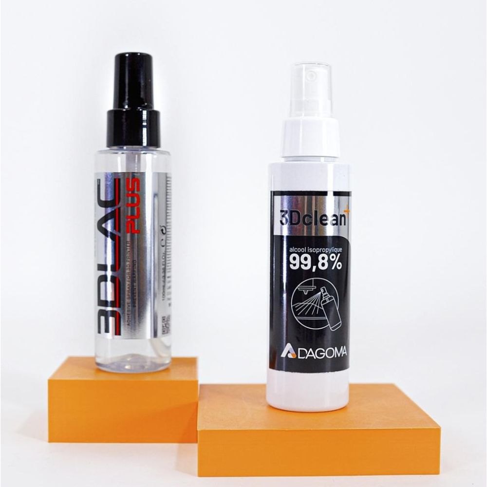 3DLAC Plus Spray Adhésif Pour Impression 3D - Excellente Fixation PLA ABS PETG