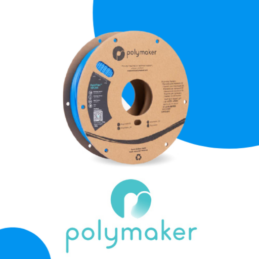 [DKU009286] Filament PolyFlex TPU 95A 750g 1.75mm - Bleu