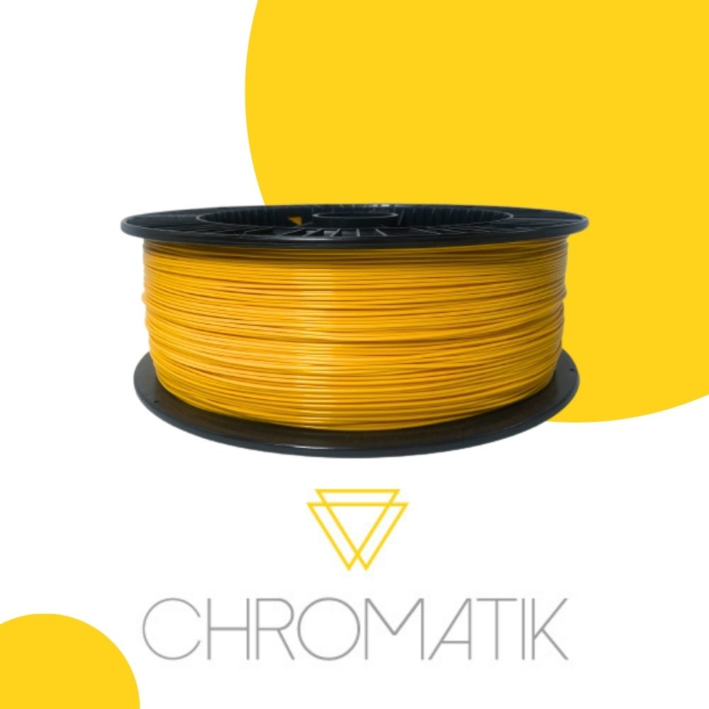 [DKU010076] Filament Chromatik PLA 1.75mm - Jaune Soleil (2,2kg)