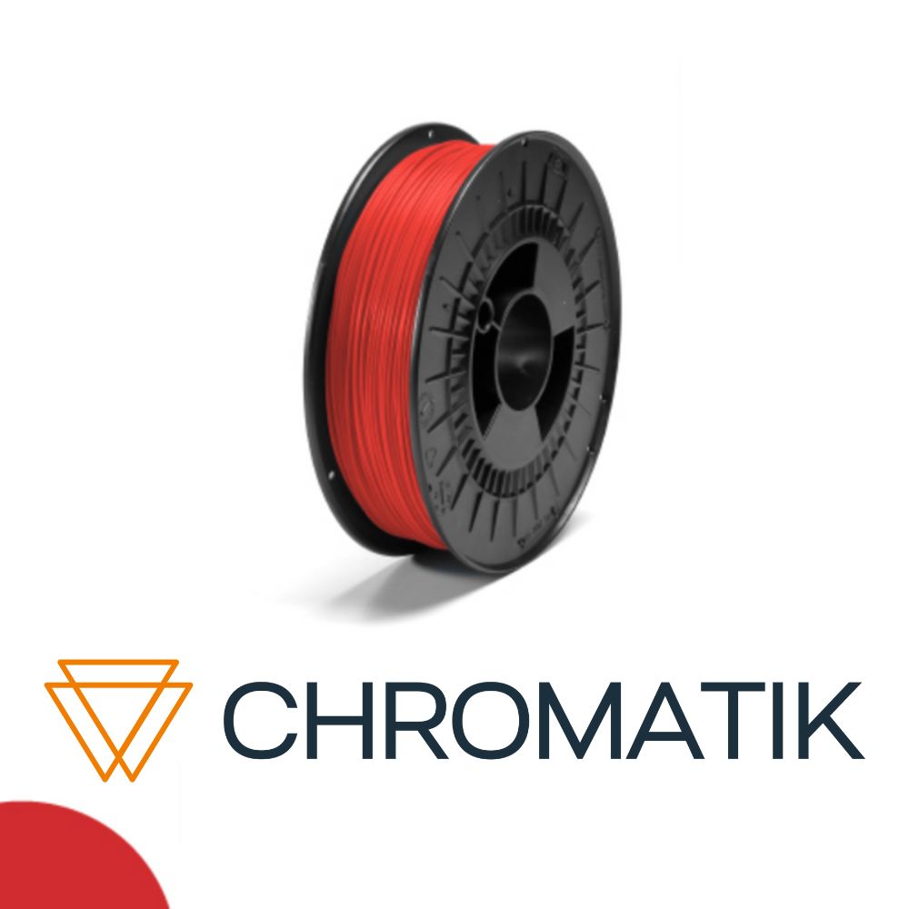 [DKU010152] Filament Chromatik PLA 1.75mm - Rouge Carmin (750g)