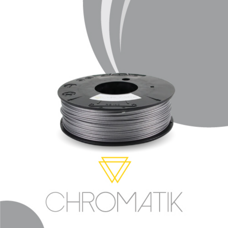 [DKU000360] Filament Chromatik PLA 1.75mm - Argent (750g)