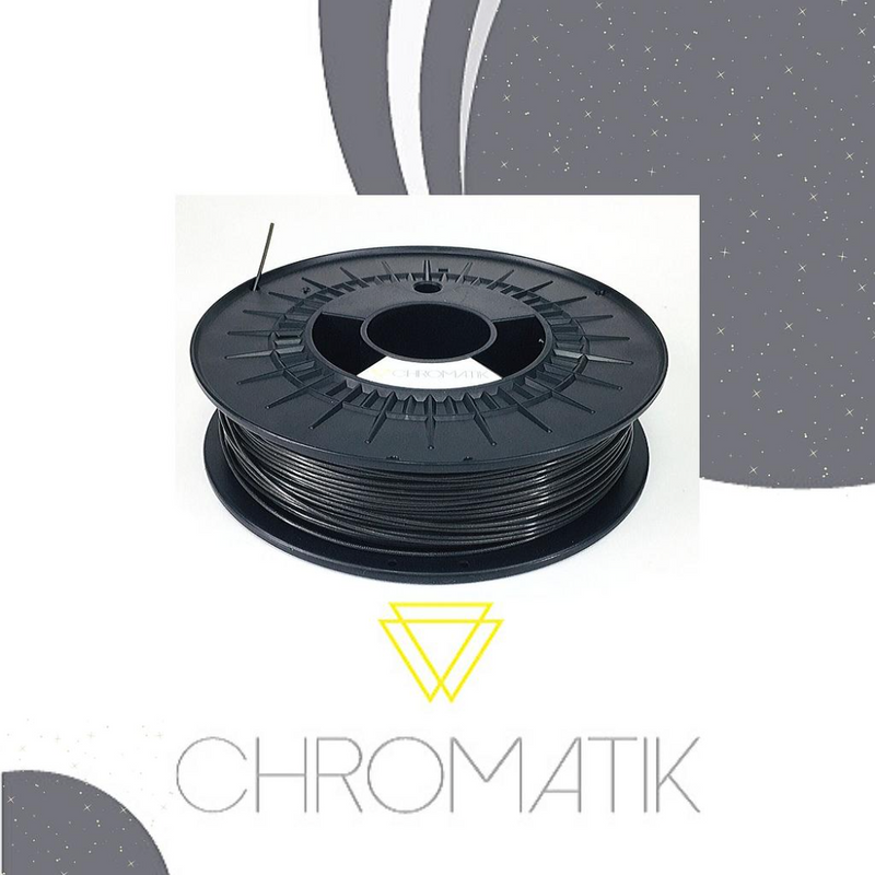 [DKU004310] Filament Chromatik PLA 1.75mm - Gris Graphite - Galaxy (750g)
